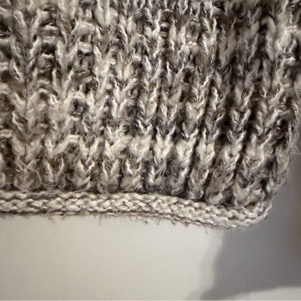 Universal Thread Chunky Knit Sweater Long Sleeve Rolled Hem Brown women M - Picture 3 of 7